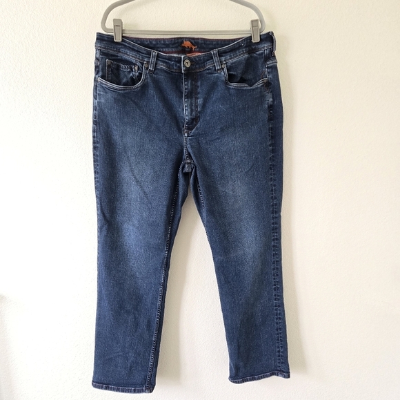 Tommy Bahama Classic Fit Straight Leg Navy Stretch Denim Jeans Size 38×30 - Picture 3 of 15